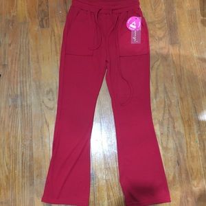NWT! Red comfy yoga pants